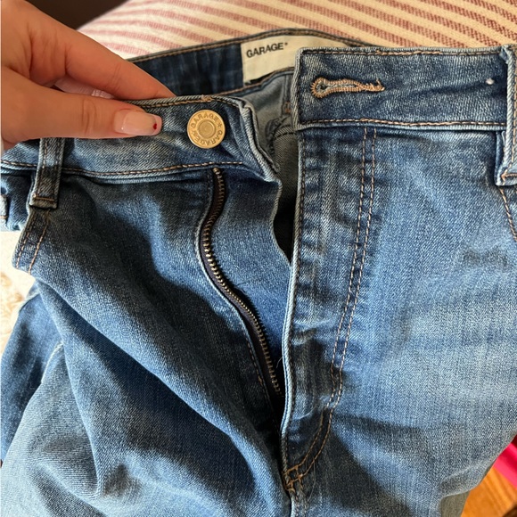 👖GARAGE: Women’s size 09 blue skinny jeans, w/belt loops & pockets, preowned. - Picture 5 of 15